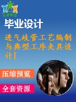 進(jìn)氣歧管工藝編制與典型工序夾具設(shè)計(jì)[3d-proe]【6張cad圖紙、工藝卡片和說明書】
