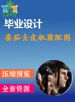 番茄去皮機裝配圖